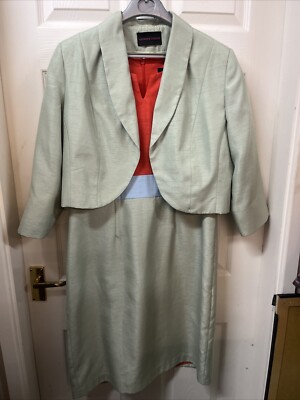 hudson and onslow Brautmutter. Anlass Kleid und Jacke 14/16