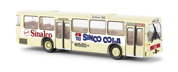 Brekina 50785 - 1/87 MB O 305 City Bus - Bad Kreuznach / Sinalco - New