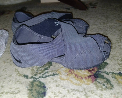 Nike Studio Wrap Shoes Womens Train Dance Ballet Yoga Black Sz XL