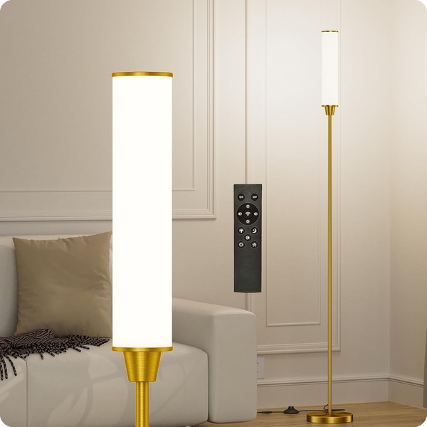 Dimmbar Led Stehlampe 3000K-6000K FußSchalter Fern-image