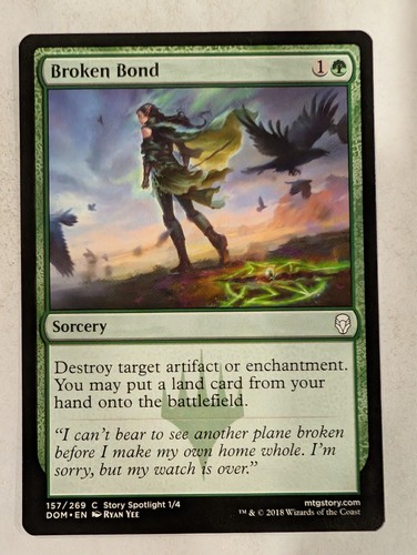 Broken Bond - Dominaria - Magic the Gathering MTG Nice!