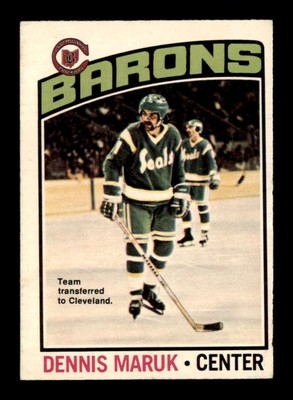 1976 O-Pee-Chee NHL #86 Dennis Maruk RC EX+ X3442306
