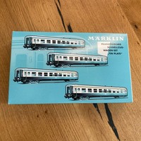 MäRklin H0 40691 - 4 Tlg. FranzöSisches Tin Plate Wagenset Im Karton - Neu