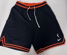 Nike Dri-Fit DNA WNBA Shorts Men Large L Black Orange DQ2440-010
