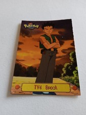 CARD TOPPS POKEMON TV ANIMATION EDITION 1999 ITA TV4 BROCK HOLO