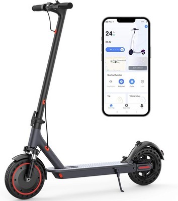 Qlaway 10/8.5'' E Scooter for Adults 19-22 MPH Sport Escooter 350W/500W Motor, El