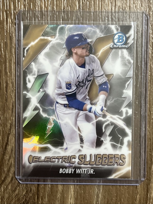 2026 Bowman Bobby Witt Electric Sluggers Insert Royals BW1 Es-19