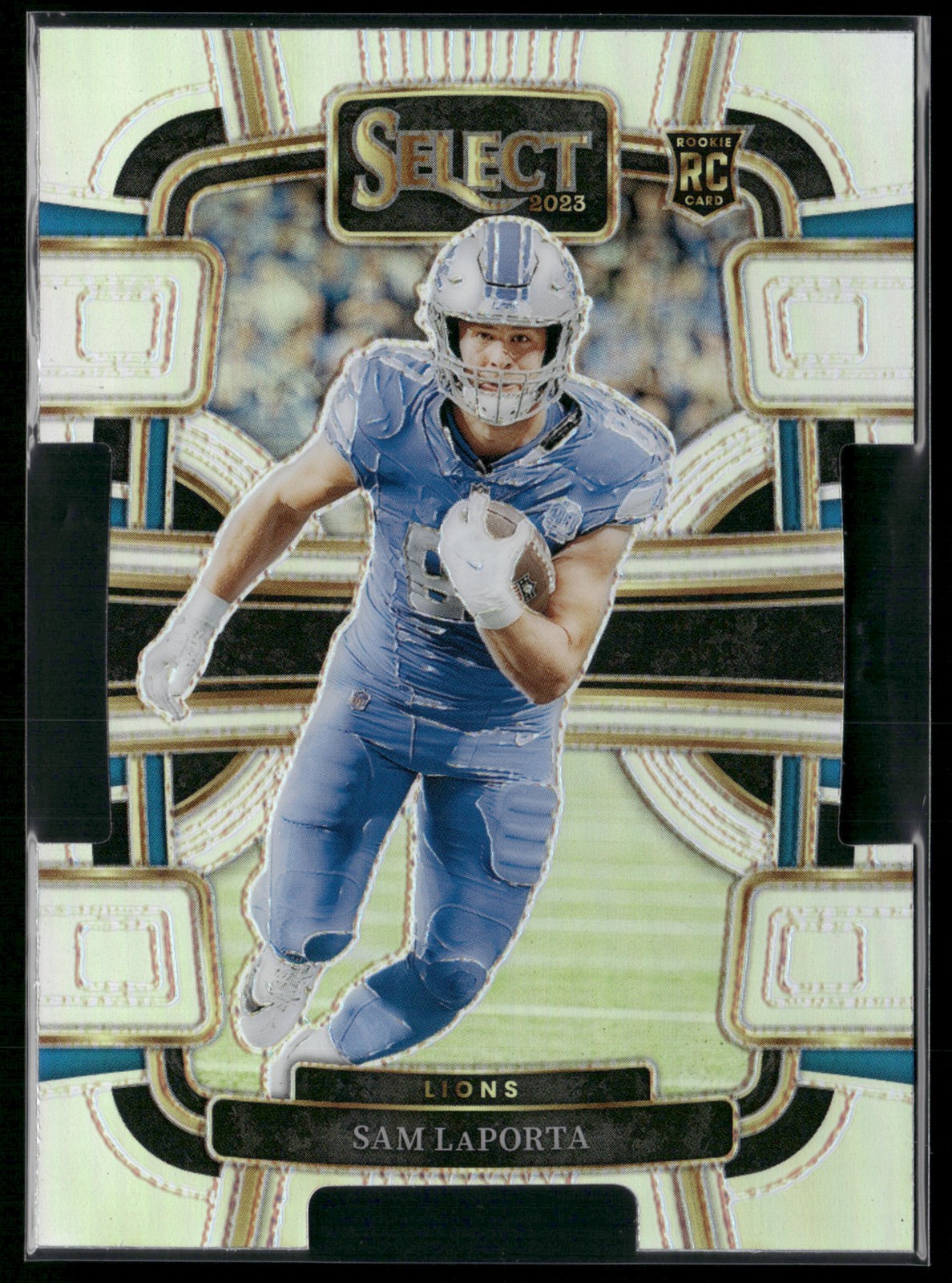 2023 Panini Select #35 Sam LaPorta Silver Prizms Die Cuts