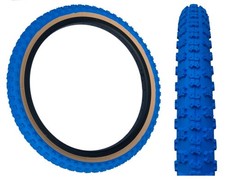 PNEUMATICO Mountain Bike Baldy's 20x2.125 BMX BLU/TAN PARETE battistrada