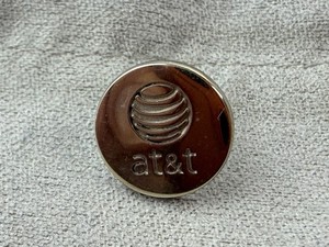 Vintage AT&T Phone Company Employee Lapel Pin 1/10 10k Gold Filled Service Award