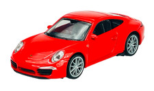 WELLY PORSCHE 911 (991) CARRERA S COUPE RED 1:43 DIE CAST METAL MODEL NEW IN BOX