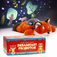 Sound Sleepers Fox   Stuffed Animal Night Light  Baby Night Light Projector wit