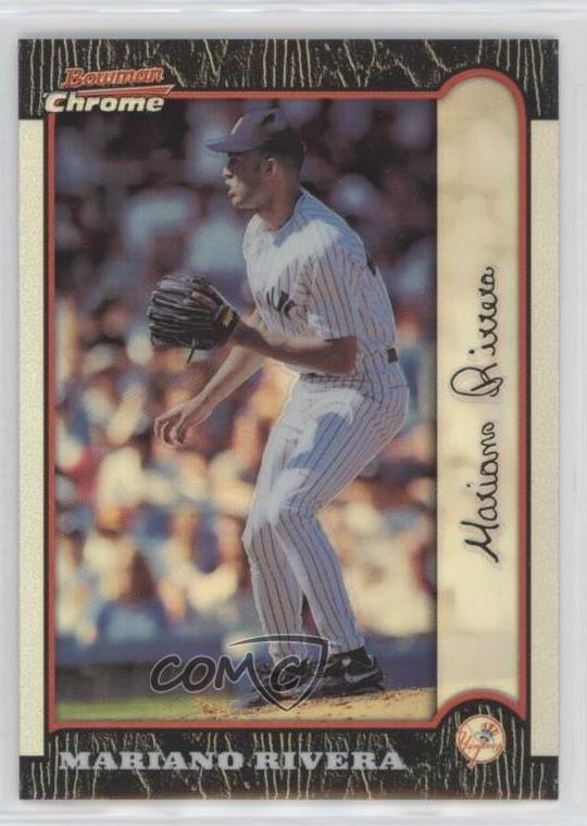 1999 Bowman Chrome Refractor Mariano Rivera #58 HOF k4s