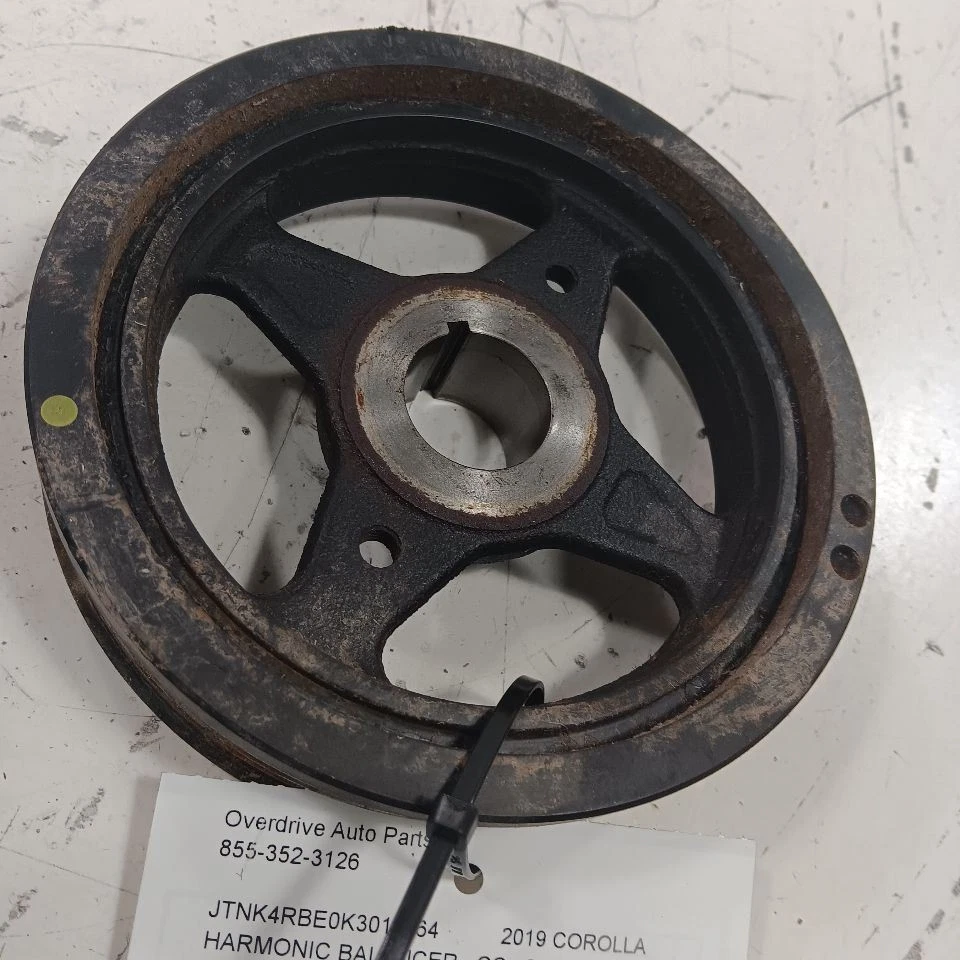 Harmonic Balancer Crankshaft Pulley Hatchback 2.0L 19-23 Toyota Corolla - Image 2 of 4