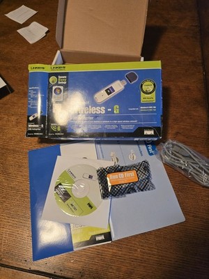 Linksys Compact Wireless - G USB Adapter Model WUSB54GC BRAND NEW (Open Bkx)
