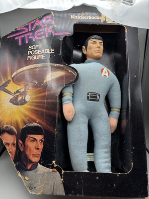 1979 Knickerbocker Star Trek Spock Plush Dolls Vintage 13  Tall