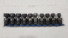 Matco 10-19mm Adv 10 Pc. 38 Metric 6 Point Swivel Universal Impact Socket Set