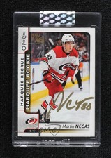 2019-20 Upper Deck Buybacks 7/25 Martin Necas Buyback Auto 1a15