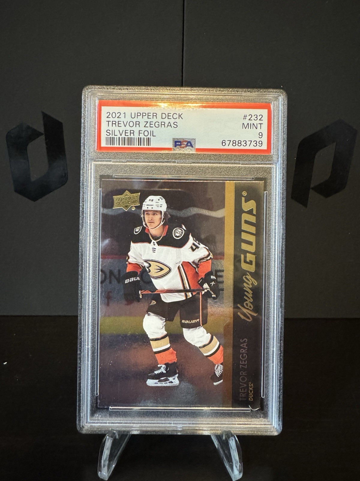 2021-22 Upper Deck Series 1 - Young Guns Trevor Zegras #232 Silver Foil (RC)