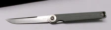 Boker Plus 01BO678SOI Kaizen Flipper Gentleman's Folding Knife Gray/Satin NEW!