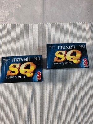 Maxell Kassetten | 2x3er Pack | NEU | SQ Super Quality | 90 Minuten