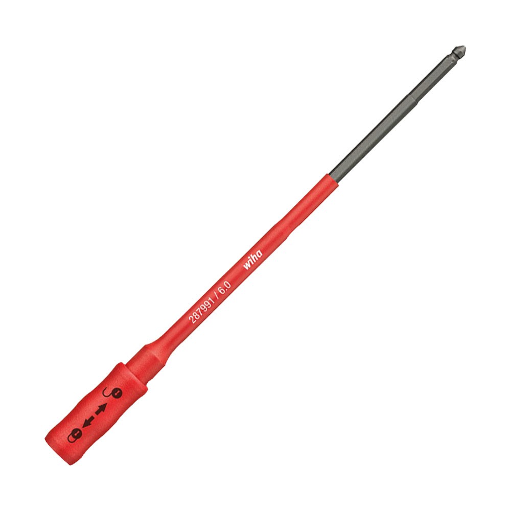 Wiha 2879 slimTorque VDE Bit Holder For 6 mm slimBits