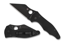 Spyderco Knives Yojimbo 2 All Black G-10 S30V Stainless C85GPBBK2 Pocket Knife