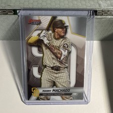 Topps 2025 Bowman's Best Manny Machado San Diego Padres Baseball Card #6
