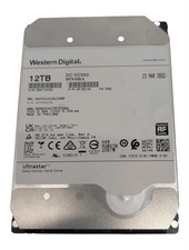 Western Digital DC HC520 Hard Drive 12TB/ HUH721212ALE600 yellow alerts