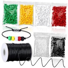 1200 Pcs Plan of Salvation Bracelet Bead Bulk Sunday School Crafts DIY