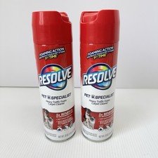 Resolve Pet Specialist Heavy Traffic Foam Carpet Cleaner 22 Fl Oz Pack of 2
