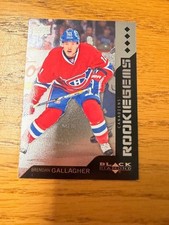 2013-14 Brendan Gallagher UD Black Diamond rookie gems hockey card #231. rookie card picture