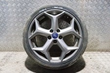 FORD FOCUS MK3 ST R18 ALLOY WHEEL WITH BAD TYRE 2015-2018 YT65-1