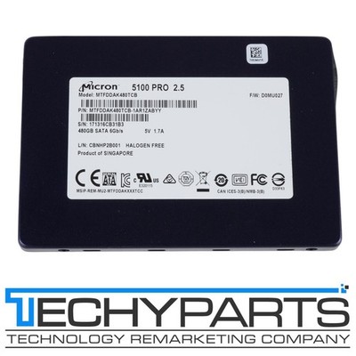 Micron 5100 PRO 480GB M.2 2280 SATA 6Gb/s TLC SSD MTFDDAK480TCB-1AR1ZABYY 55%
