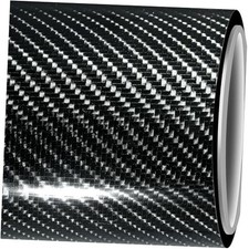 6D Carbon Fiber Vinyl Wrap - Gloss Carbon Fib...