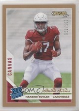 2019 Panini Donruss Rated Rookie Canvas Studio Series 21/100 Hakeem Butler 2l4