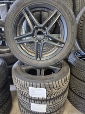 Satz Winterr&auml;der auf Alufelgen f&uuml;r Mercedes B-Klasse 205/55 R17 91H Hankook