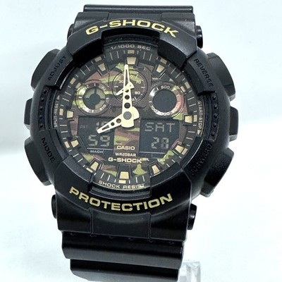 Casio G-SHOCK GA-100CF Camouflage Herren Quarz Analog Digital Uhr Mod 5081