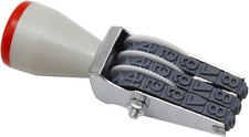 3 Digit Number Stamp,Adjustable Digit Rubber Changeable Number Stamp Numerical M