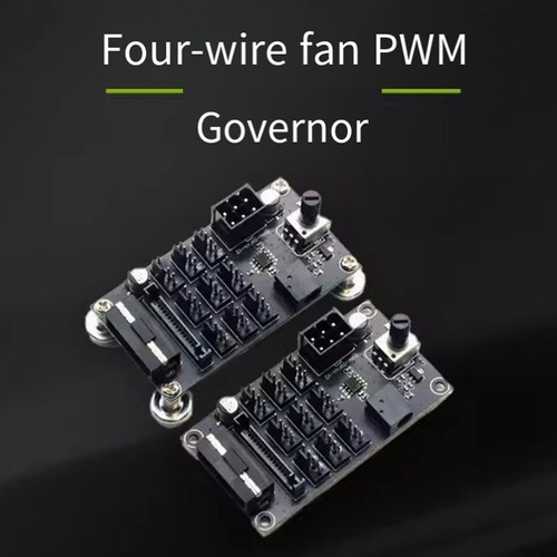 Lüfterdrehzahlregler für Computergehäuse, Lüftermodul, 9-Kanal-Lüfterhub, P5391 - Afbeelding 4 van 6