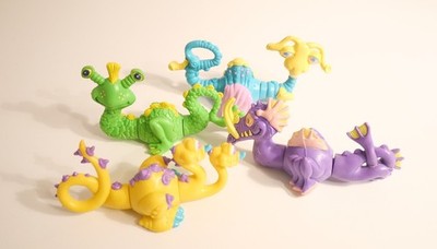 McDonalds - Happy Meal - MIX EM UP MONSTER  - 4 Stück Vintage 90er