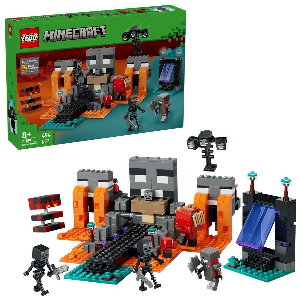 LEGO Minecraft Wither Battle Toy with Figures 21590 - Image 5