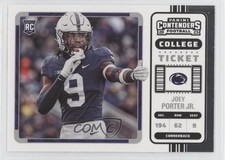 2023 Panini Chronicles Draft Picks Contenders College Ticket Joey Porter Jr 12qv