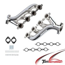 Ls Swap Exhaust Manifolds 1.75 Primaries 2.25 Collector Chrome Small Block Gm Ls Swap Exhaust Manifolds 1.75 Primaries 2.25 Collector Chrome Small Block Gm
