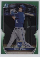 2023 Bowman Chrome Prospects Green Refractor 40/99 Gavin Cross #BCP-160 1s5g