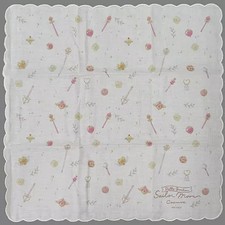 Sailor Moon Cosmos 3 Coins Handkerchief Cotton Square Fabric