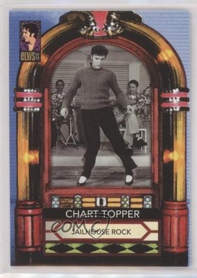 2007 Press Pass Elvis Is Chart Topper Elvis Presley Jailhouse Rock #81 0y59