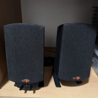 Klipsch ProMedia 2.1 THX Satellite Speakers Pair with Control Pod ONLY (No Sub) 