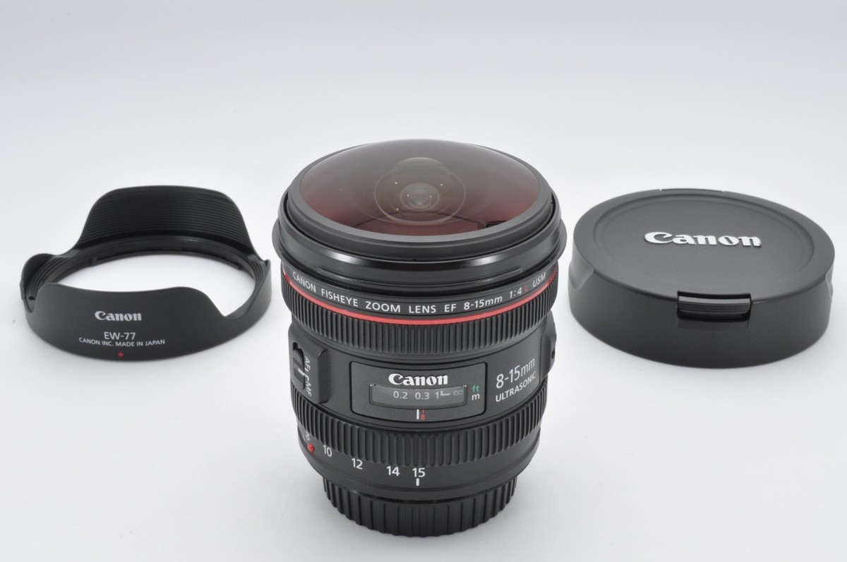 Canon EF 8-15mm f/4L Fisheye USM Zoom Lens [ Near Mint ] from