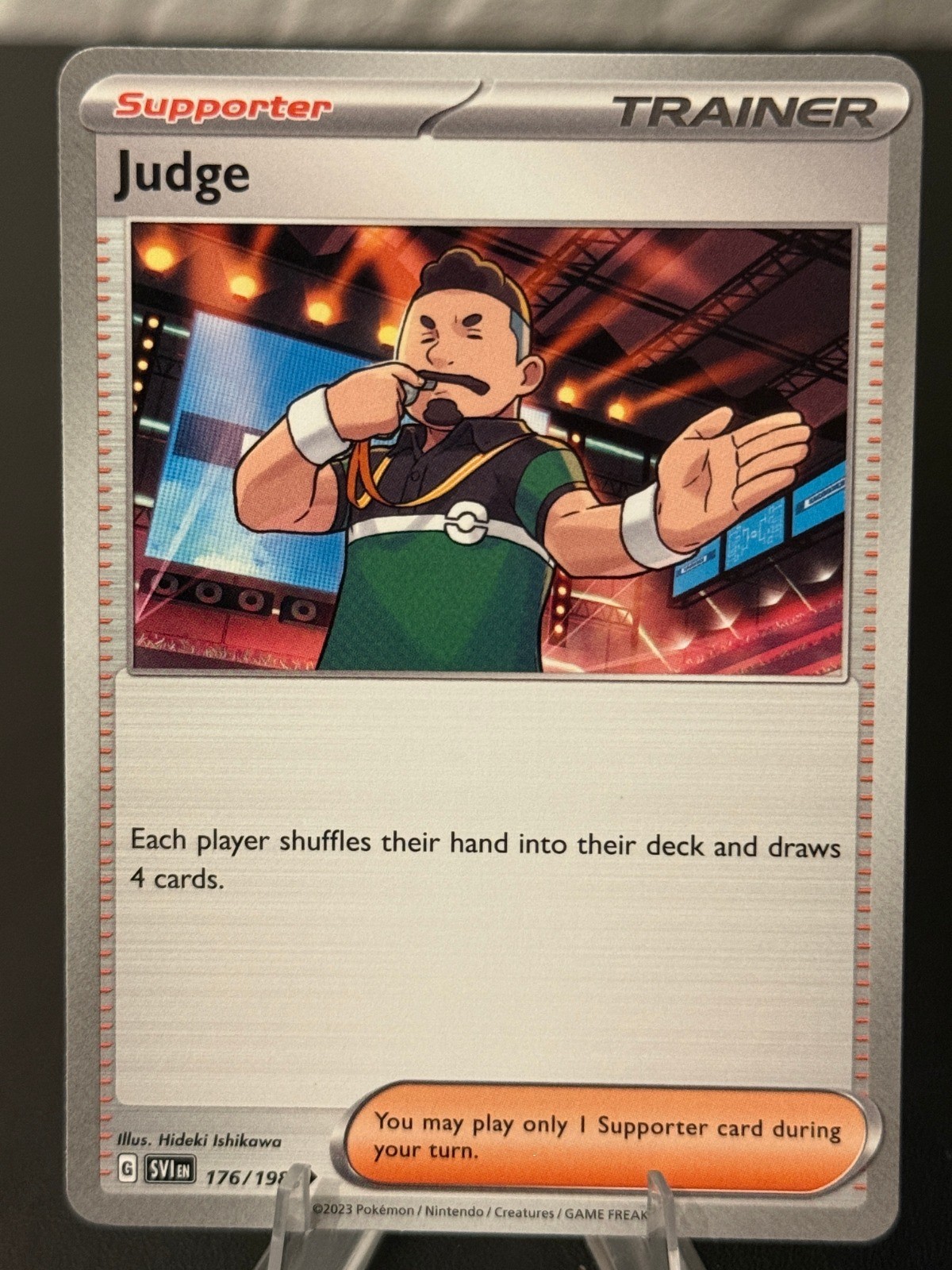 Judge Uncommon SV01: Scarlet & Violet Base Set 176/198 NM